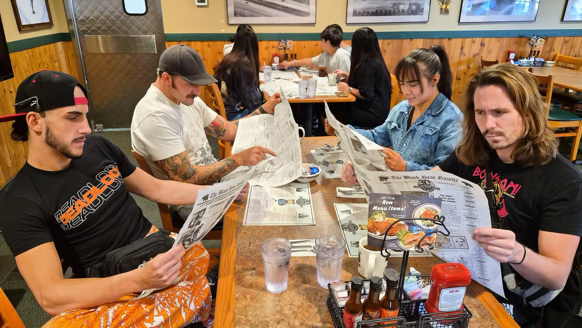 In today's news...

<a href="/BlackBearDiner/">Black Bear Diner</a>