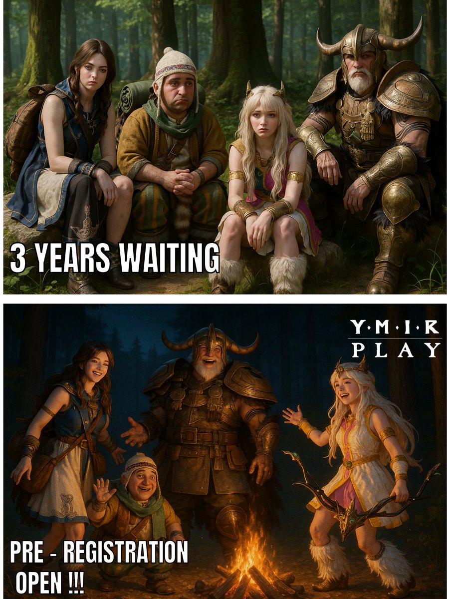 yowes30's tweet photo. #YMIRxPLAY #MEME #WEMIXPLAY #Web3 
Legend of YMIR: global pre-registration is now available!
https://t.co/MUy39aEQbo https://t.co/aGnypChYKr