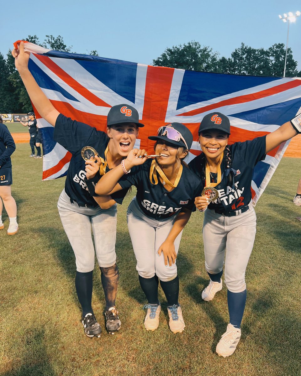 History made. Game changed ❤️🦁⚾️ <a href="/GBbaseballwomen/">GB Women's Baseball</a> #eurobaseball