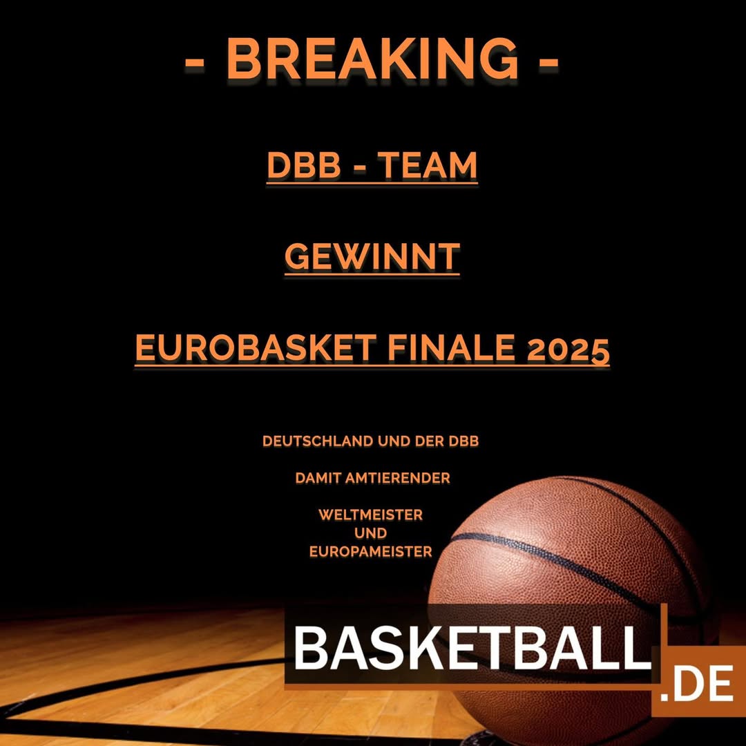 Weiter… immer weiter… 💪💪💪

HERZLICHEN GLÜCKWUNSCH JUNGS!!

Wahnsinn..  🥹 Was ein TEAM!!

Weltmeister. UND Europameister. 

<a href="/DBB_Basketball/">Dt. Basketball Bund</a>