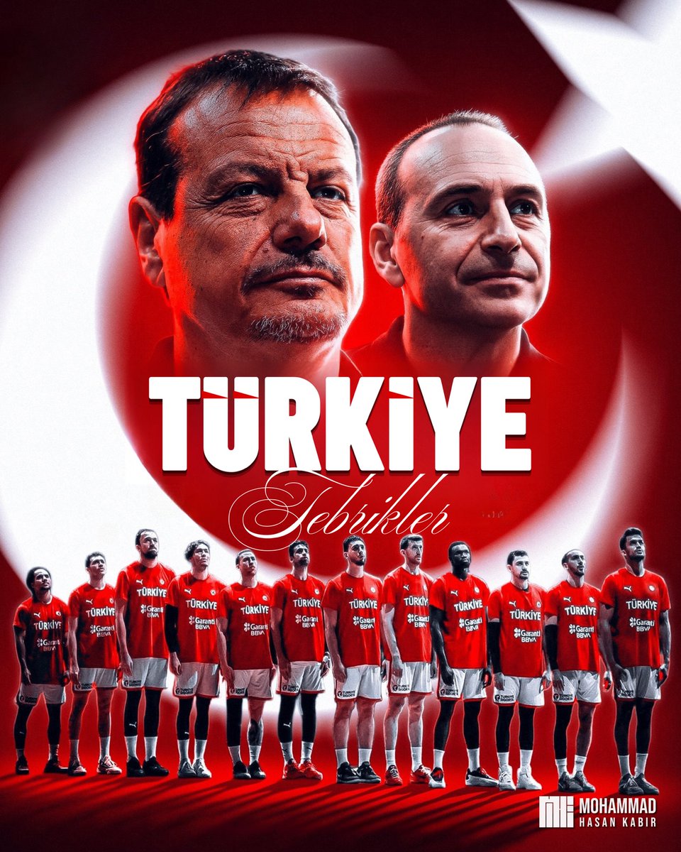 12 Dev Adam Avrupa İkincisi! 🇹🇷🏀

EuroBasket 2025 finalinde Almanya’ya karşı büyük bir mücadele ortaya koyan A Milli Erkek Basketbol Takımımızı yürekten tebrik ediyorum.

Tarihimizde önemli bir başarıya imza atan takımımız, azim ve mücadele ruhuyla milletimizin gururu olmuştur.