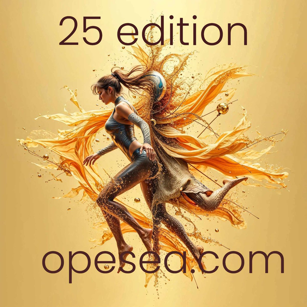 jmvandrade17's tweet image. ✨ Drop Alert ✨
A fragment of pure golden energy, frozen in motion.
 “Ethereal Motion” is now live on OpenSea — collect, limited forever.
⚡ Claim your edition before it vanishes.
🔗 opensea.io/item/ethereum/…

#NFTdrop #FreeNFT #DigitalArt #OpenSea #FuturisticArt #NFTCommunity…