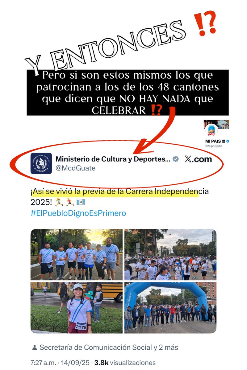 TODO SEA POR GANARSE 
la comisión de la hechura 
de las playeras y de la compra
del agua en bolsa‼️

Pero
…NO HAY NADA que celebrar 
dice Todd y los 48 …‼️