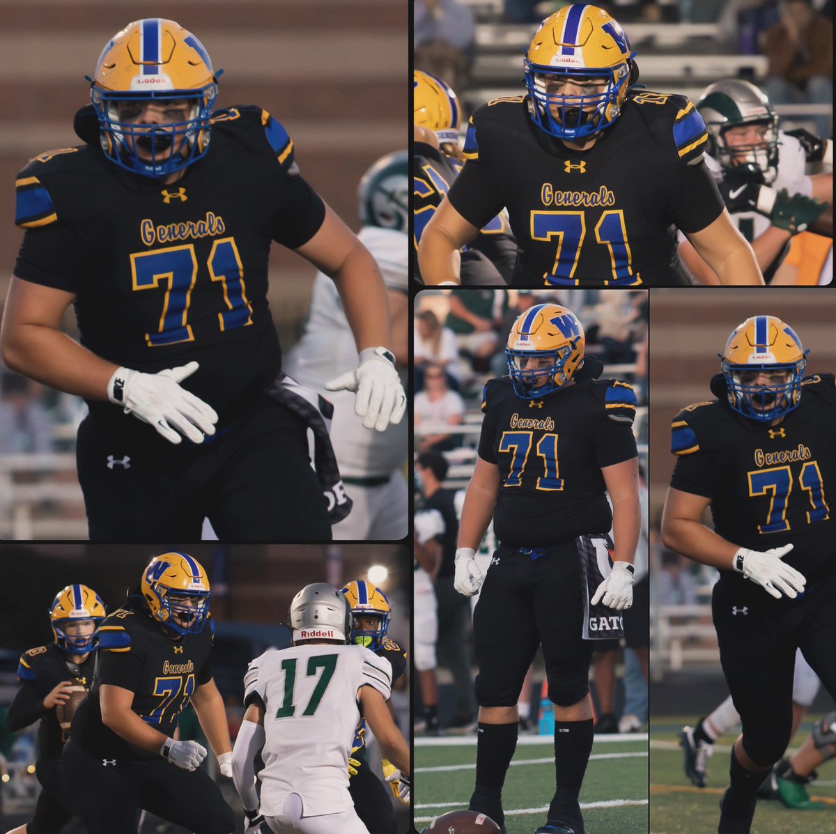 A little Friday night collage. Thanks to Audrey Swartzentruber for always capturing amazing photos! #GoAfterIt #Ohio #Football