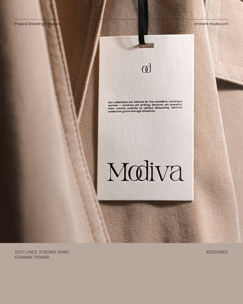 eminentstudioSA's tweet image. Working with Modiva, we made sure the brand speaks  same language everywhere. From packaging to signage, every element was designed to look consistent, elegant, and easy to recognize.

For more information contact us NOW!
📞 0103 373 9707

#EminentStudio #Modiva