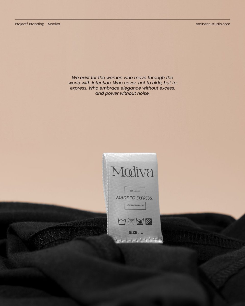 eminentstudioSA's tweet image. Working with Modiva, we made sure the brand speaks  same language everywhere. From packaging to signage, every element was designed to look consistent, elegant, and easy to recognize.

For more information contact us NOW!
📞 0103 373 9707

#EminentStudio #Modiva