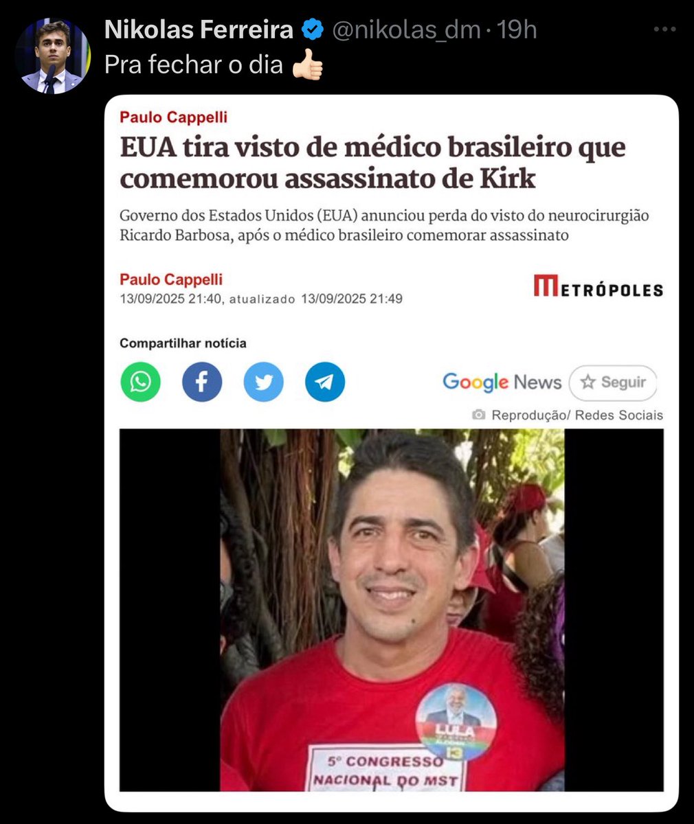 eles realmente acham que isso é uma punição severa né? kkkkkkkkkkkkkkkkk porra tem o resto do mundo todo pra ir, essa porra de país não tem nem comida típica