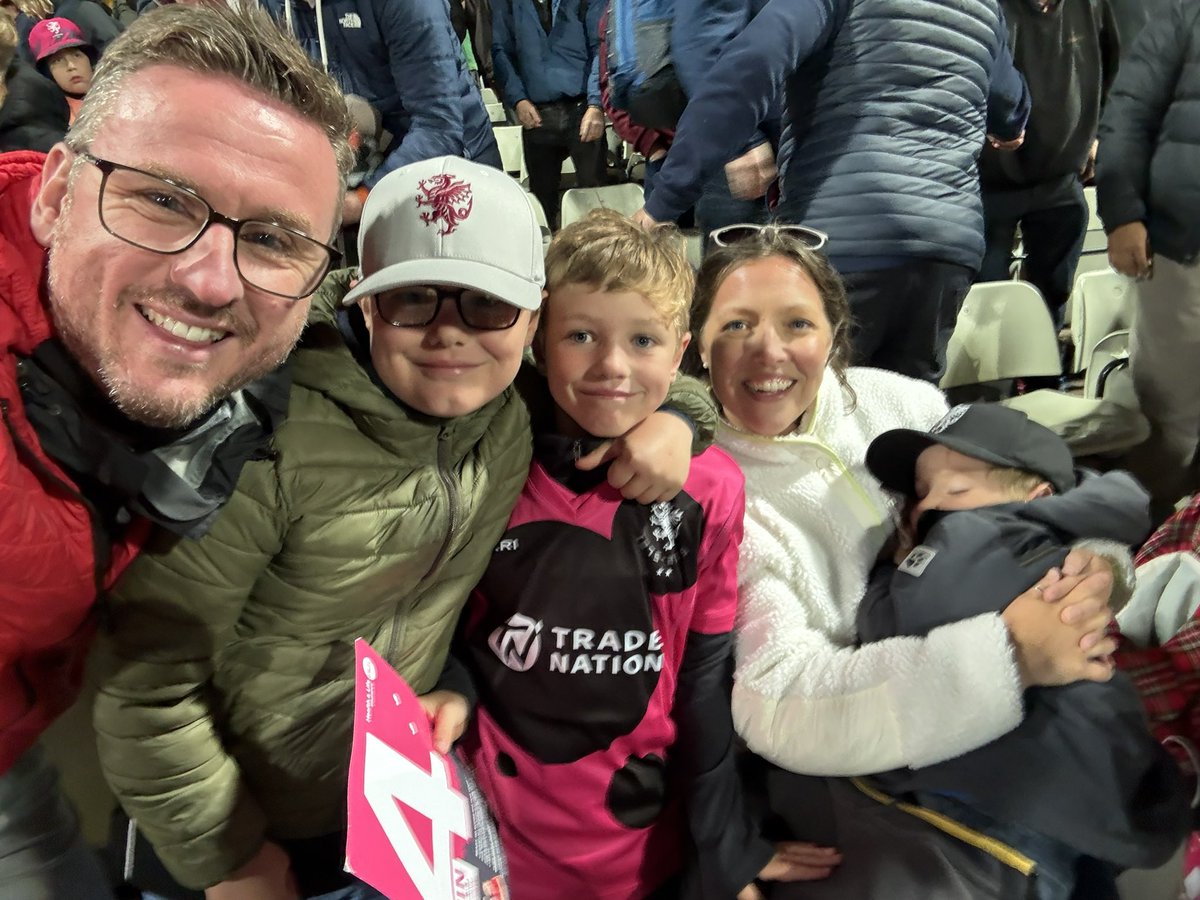 Michael_Rabone's tweet photo. What an epic weekend thanks to @SomersetCCC - couldn’t have wished for a better first #finalsday for our cricket mad boys (even if one fell
asleep and missed the final - let’s go again next year…) Exceptional knockout cricket, what a team! #WeAreSomerset https://t.co/TdArpMqMMw