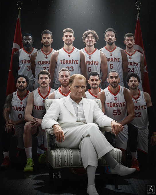 Voleybolda Filenin Sultanları gümüş madalyayla gururumuz oldu, Basketbolda 12 Dev Adam gümüş madalya ile gururumuz oldu!
Siz bize sporun sadece futboldan ibaret olmadığını öğrettiniz! 
Mücadeniz,coşkunuz için teşekkürler!💥🇹🇷
Helal olsun size 👏💪
#12DevAdam 
#milliheyecan