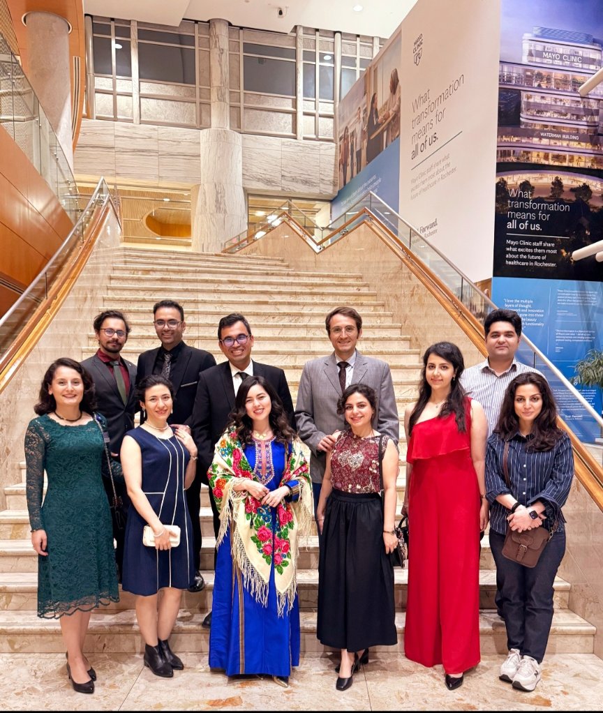Look at my wonderful Iranian fellows at <a href="/MayoClinic/">Mayo Clinic</a> 
Thank you <a href="/MayoMrfa/">Mayo Research Fellows’ Association (MRFA)</a> for the amazing cultural gala
