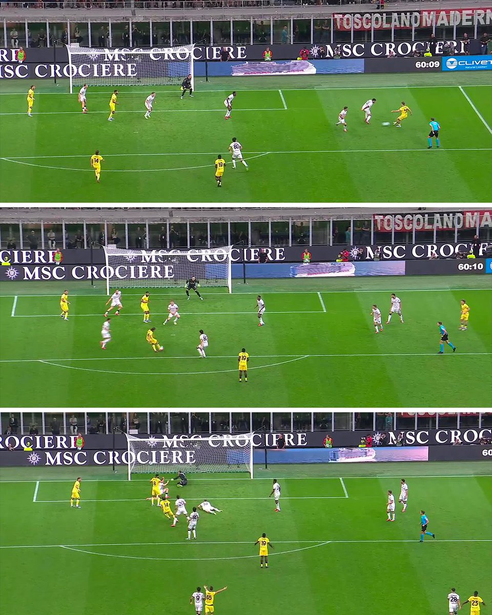 In caso vi foste persi il primo gol di Modrić in 🔴⚫️
#MilanBologna