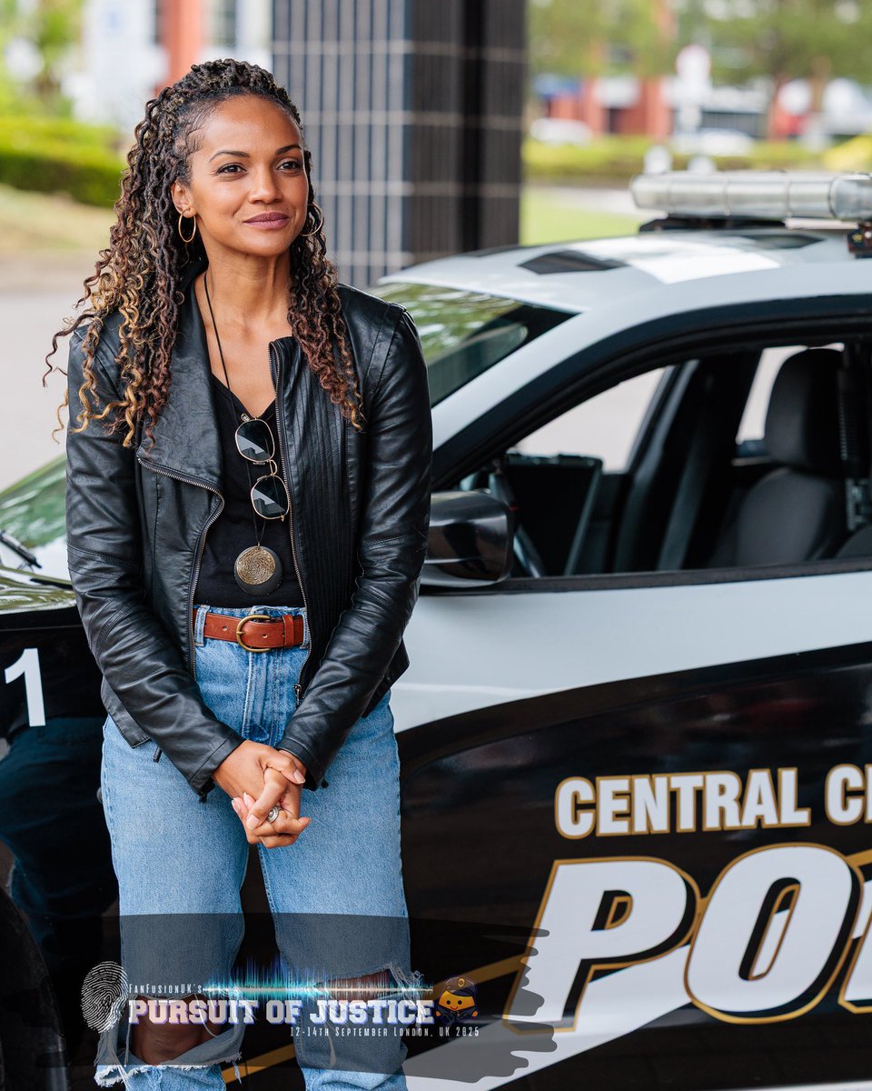 Mekia Cox today at #PursuitOfJustice #TheRookie