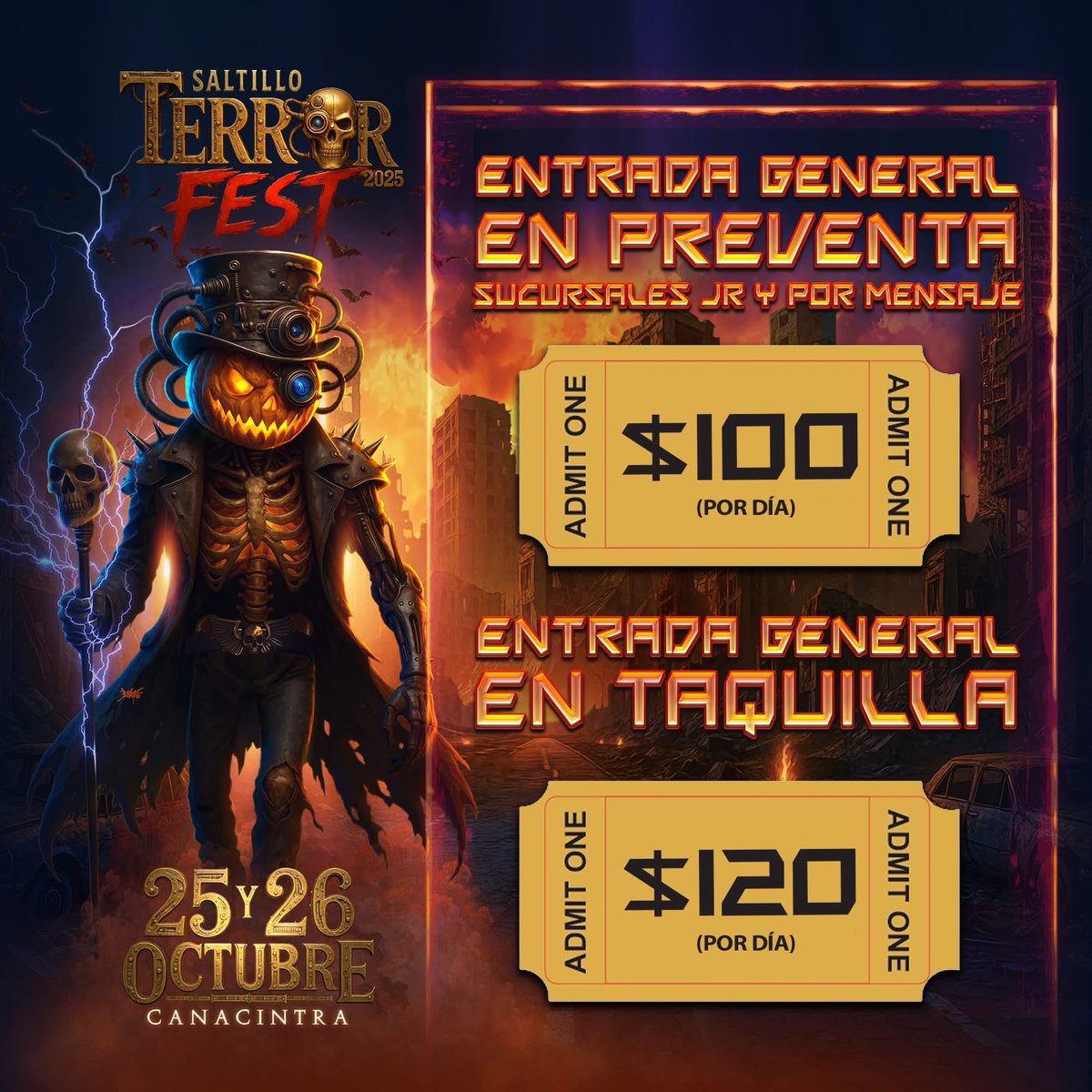 Terror Fest Saltillo tweet media