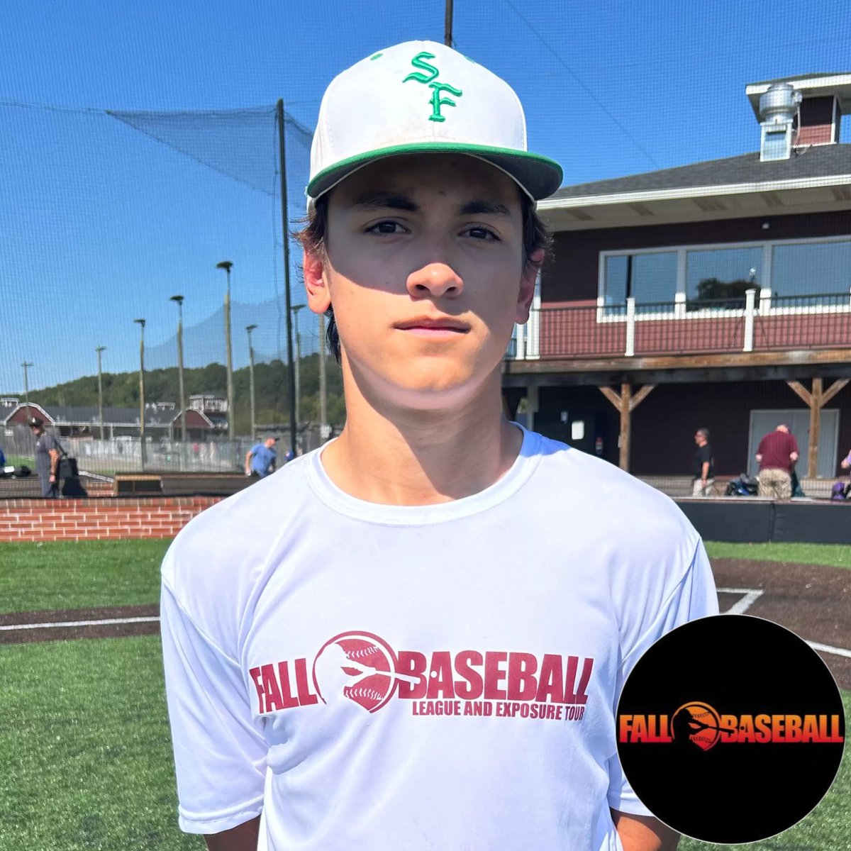 HSFBL's tweet photo. ⚾️ 📷  𝙋𝙇𝘼𝙔𝙀𝙍 𝙊𝙁 𝙏𝙃𝙀 𝙂𝘼𝙈𝙀 📷 ⚾️ 

Miles Merski @MilesMerski | 2028 | OF/RHP | South Fayette Twp HS (PA) @SFLionsBaseball

Goes 2IP, 0R, and 3K on the mound and 2-3 at the plate w/ a 3B and 2RBI in the W.

#HSFBL #WesternPAFallBall https://t.co/zeMkZ8KtQ0