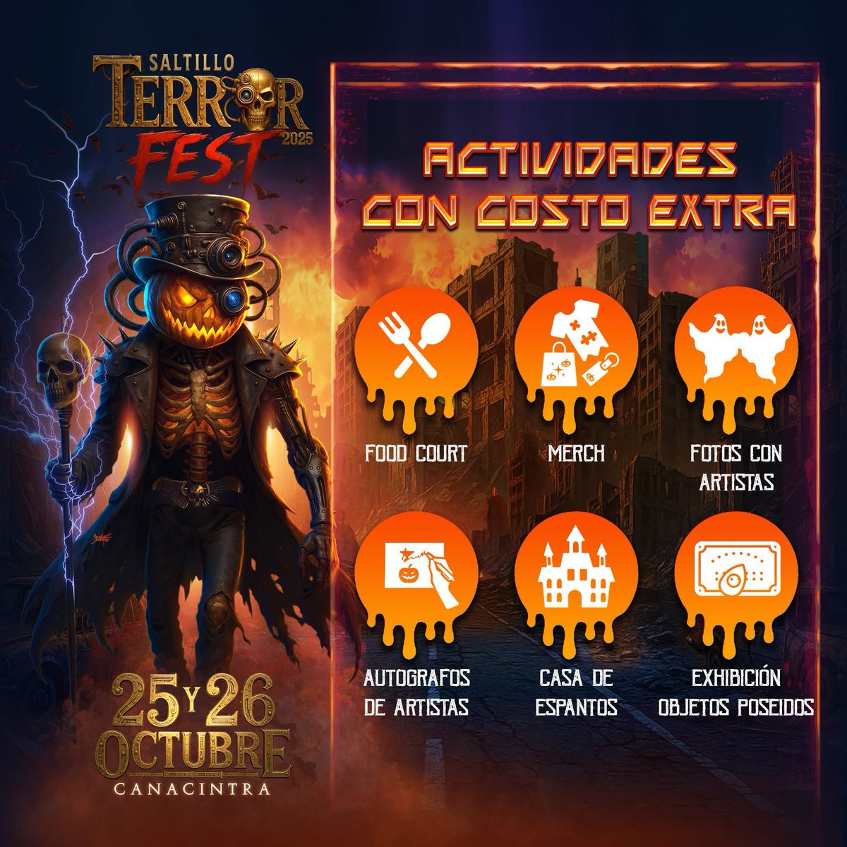 Terror Fest Saltillo tweet media