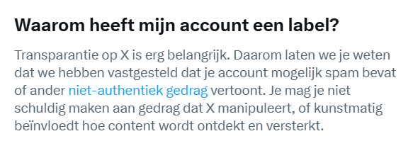 Voor zover 'freedom of speech'?
Bij mijn weten post ik hier NIETS radicaals, noch opruiende taal.