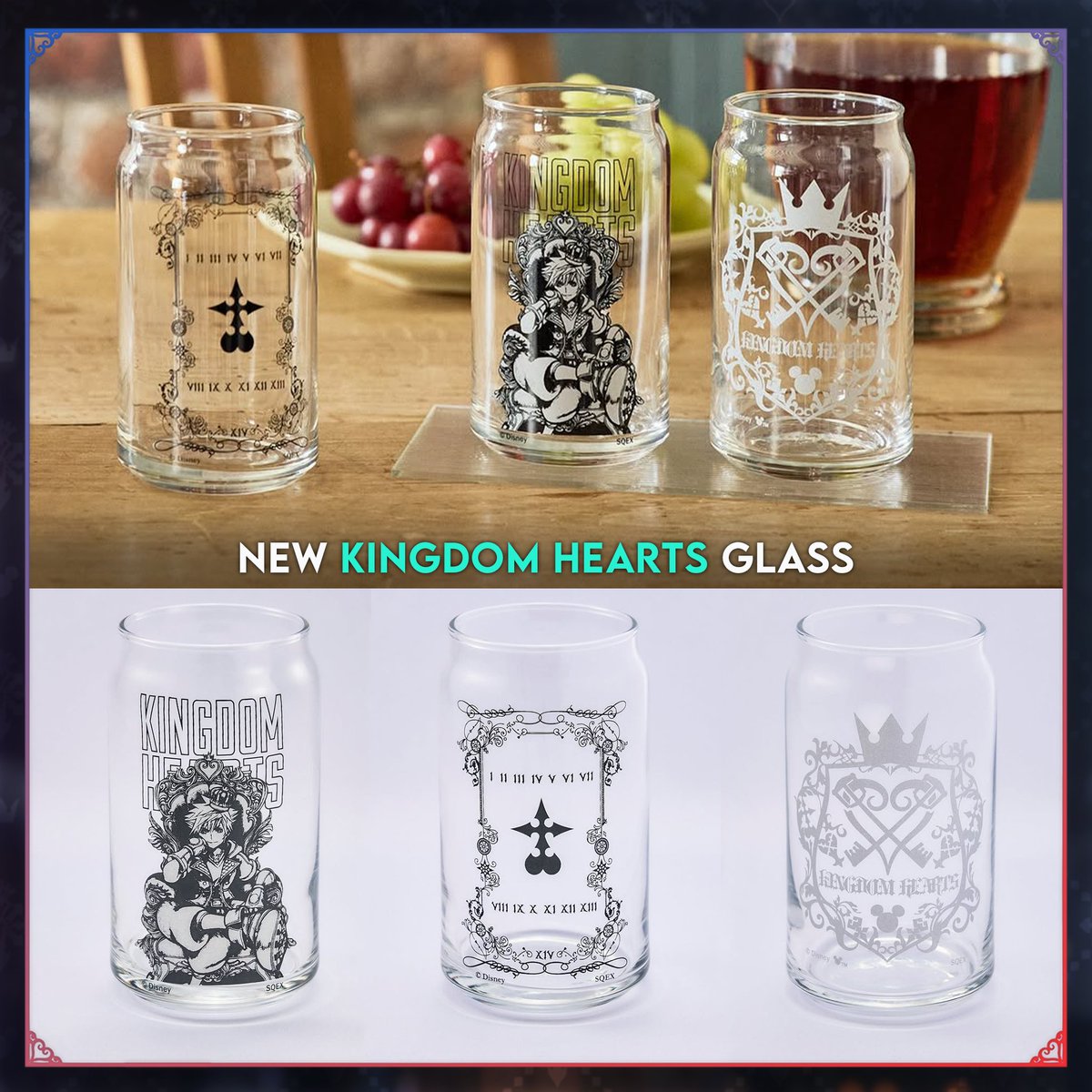 🌟The Kingdom Hearts merch team is really going all out

What would you even use these glass jars for? 🤔