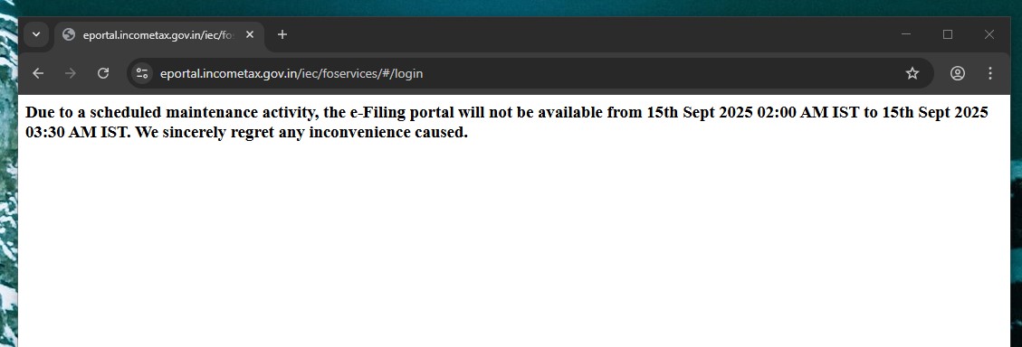Invincible (@ragemonk) on Twitter photo Hey <a href="/IncomeTaxIndia/">Income Tax India</a> ARE YOU GUYS FOR REAL???
YOU TOOK THE PORTAL DOWN?
We are trying to file at MIDNIGHT cause you portal doesnt work in the day and you just turn it off?
2 mins before 2am ?
#extend_ITR_TAR_duedates #extend_due_dates_immediately
#Extend_due_date_now Hey <a href="/IncomeTaxIndia/">Income Tax India</a> ARE YOU GUYS FOR REAL???
YOU TOOK THE PORTAL DOWN?
We are trying to file at MIDNIGHT cause you portal doesnt work in the day and you just turn it off?
2 mins before 2am ?
#extend_ITR_TAR_duedates #extend_due_dates_immediately
#Extend_due_date_now
