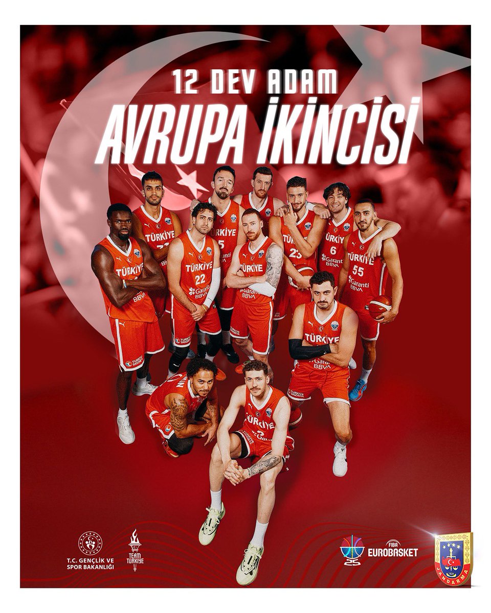 Gönüllerimizin Şampiyonu🇹🇷

Avrupa Şampiyonası’nda ikinci olarak bizleri gururlandıran A Milli Basketbol Takımımızı tebrik ederiz.🏀