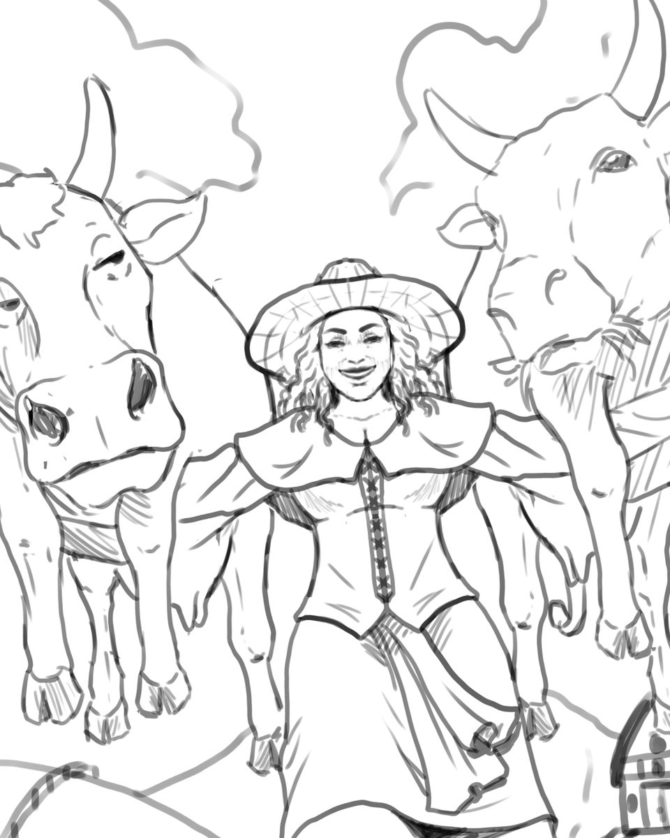 Another fun sketch was approved. Let go!!
#gamedev #sketch #gamecharacter #boardgames #gameart