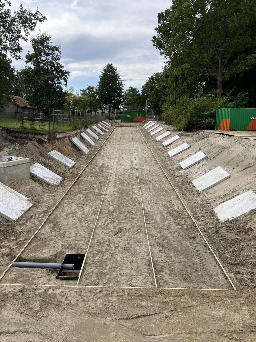 JetzeV's tweet photo. N358 Uterwei. Fase 1, Week 34 t/m 47 (1ste t/m 4de week), Omgeving Rysloane: Aanleg fietstunnel. #BAMinjouwbuurt #ProvinsjeFryslân #ProvincieFryslân https://t.co/9Ifmq9jojM