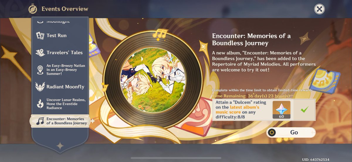 sister_shaking's tweet photo. Genshin has always delivered on music. But honestly the music since Natlan has really been amazing. The older music is so nostalgic and really pretty and fits their specific nation so well but the music now has been top tier for me and this game mode is also still fun https://t.co/BrntRX1QdF