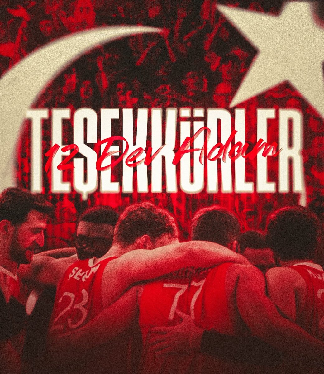 Mnurullahoner's tweet photo. 🇹🇷🏀 Avrupa’nın İkincisi, Bizim Gururumuz! 🏀🇹🇷
Avrupa sahnesinde tarih yazan Milli Takımımızı yürekten kutluyorum. 
Gösterdiğiniz azim, mücadele ve takım ruhu ile milyonlara gurur yaşattınız.

#GururlanTürkiye
#12DevAdam https://t.co/CVKPMVijyT