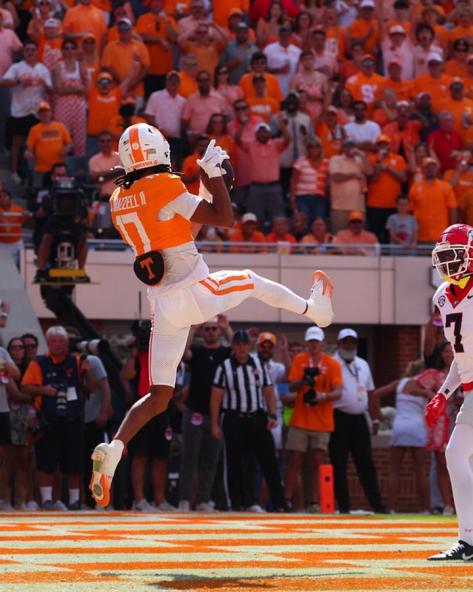SEC WRs with 175 rec. yards and 3 TDs in a game vs. a top-10 opponent, since 2000:

-Deebo Samuel vs. Clemson, 11/24/18
-Justin Jefferson vs. Oklahoma, 12/28/19
-DeVonta Smith vs. Ohio State, 1/11/21
-Jalin Hyatt vs. Alabama, 10/15/22
-Chris Brazzell II vs. Georgia, 9/13/25

#GBO