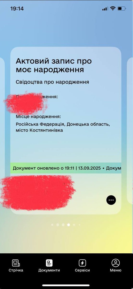Ось вам дія, ось так вони можуть проводити вибори.
👇
Скріни не горять.
"Місто Костянтинівка, Донецька область, російська федерація" — знайомтеся — це Дія і її бачення територіальної цілісності України.

Дію виплекали й дуже люблять zеленський і цифровий фьодоров. Хоча розробляли