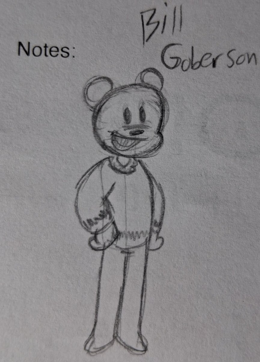 i_wakes's tweet photo. @itzamedee Bill Goberson plushie OC https://t.co/ZagrKgPxEi