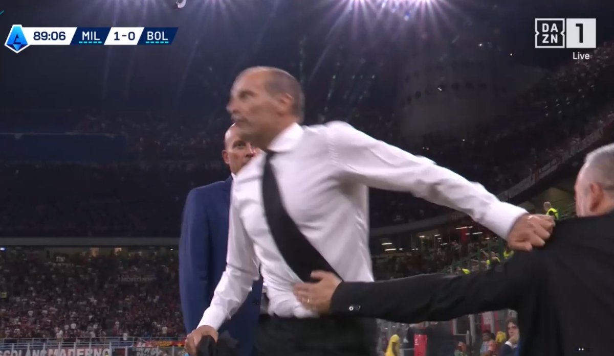 ALLEGRI EXPULSÉ DSNSNSNSNDN 😭😭😭