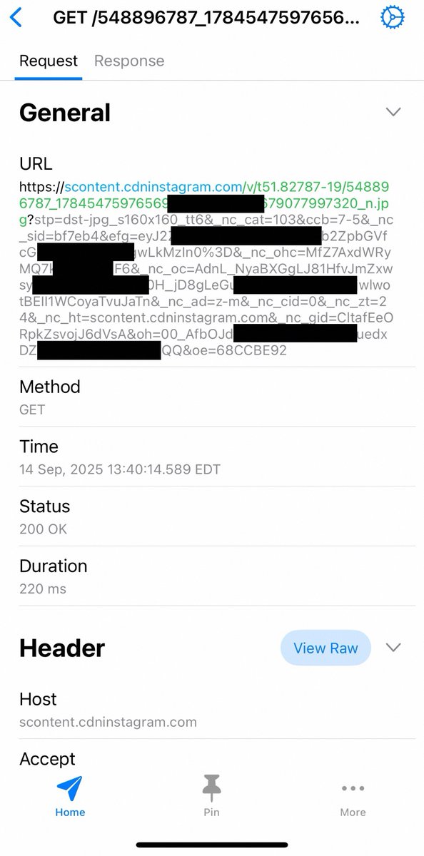 Mysk π¨π¦π©πͺ (@mysk_co) on Twitter photo π€― Instagram is testing new iOS push notifications that include a profile photo. Each time the notification is shown on your screen, it triggers a GET request to fetch that image, letting Meta track every on-screen impression.
The app still misuses push notifications to send π€― Instagram is testing new iOS push notifications that include a profile photo. Each time the notification is shown on your screen, it triggers a GET request to fetch that image, letting Meta track every on-screen impression.
The app still misuses push notifications to send