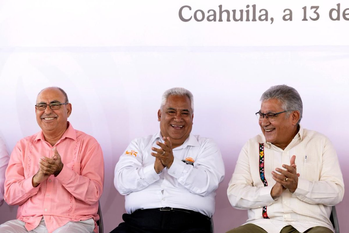 Gracias a la gestión del #SNTE, inició la construcción de una clínica del <a href="/ISSSTE_mx/">ISSSTE</a> en San Buenaventura, #Coahuila. Al poner en marcha la edificación, el Srio. Gral. del Sindicato, Alfonso Cepeda, celebró que la presidenta <a href="/Claudiashein/">Claudia Sheinbaum Pardo</a> atienda una demanda de más de 20 años.