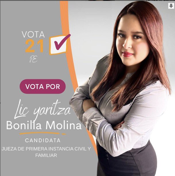 LuisCardenasMx's tweet photo. ⚖️ JUEZA DE 4 DÍAS

Yaritza Atziri Bonilla Molina, egresada en 2022 y con experiencia como auxiliar administrativo y litigante en el IDPET, ganó la elección judicial y fue nombrada Jueza Civil.

El problema: a los 4 días renunció porque no pudo con la responsabilidad del cargo. Una muestra más de los riesgos de improvisar en la justicia.

Información @jorgegogdl
