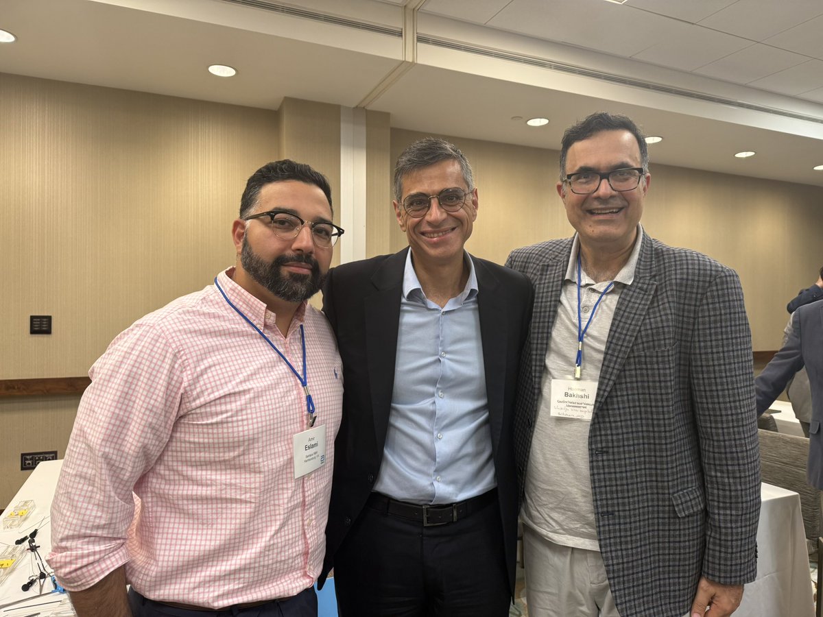 BakhshiHooman's tweet image. Very productive weekend ! Learned a lot of tips and tricks for CHIP/CTO PCI from the masters @esbrilakis and @kevinjamescroce .
Also caught up with friends @AEslamiDO !#PCIMasters