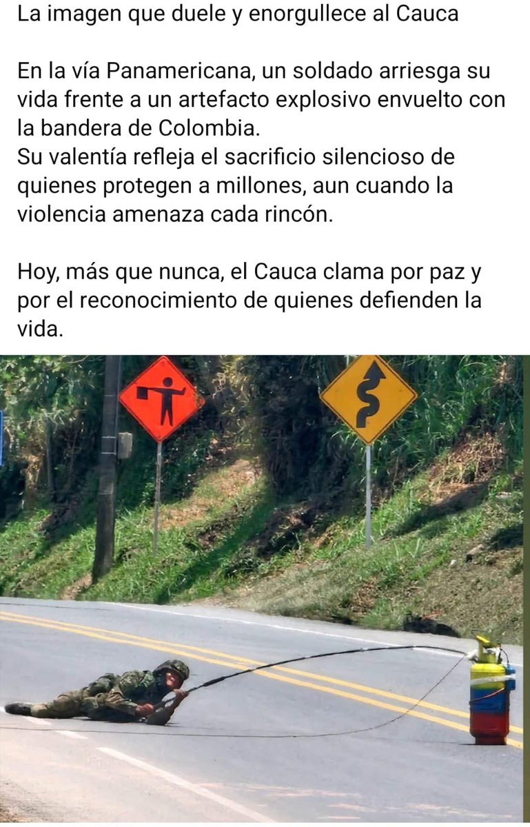 Dios bendiga a nuestros HÉROES <a href="/COL_EJERCITO/">Ejército Nacional de Colombia</a> y los libre de los socios del narc0terr0rista asesin0 <a href="/petrogustavo/">Gustavo Petro</a> 

PATRIA HONOR LEALTAD!!!
AJÚA!!!