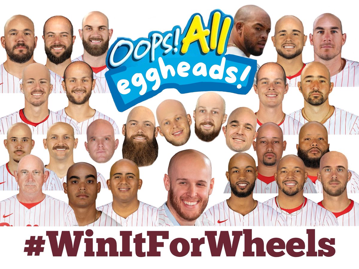 GO FORTH, MY EGGHEADS, AND WIN IT FOR WHEELS