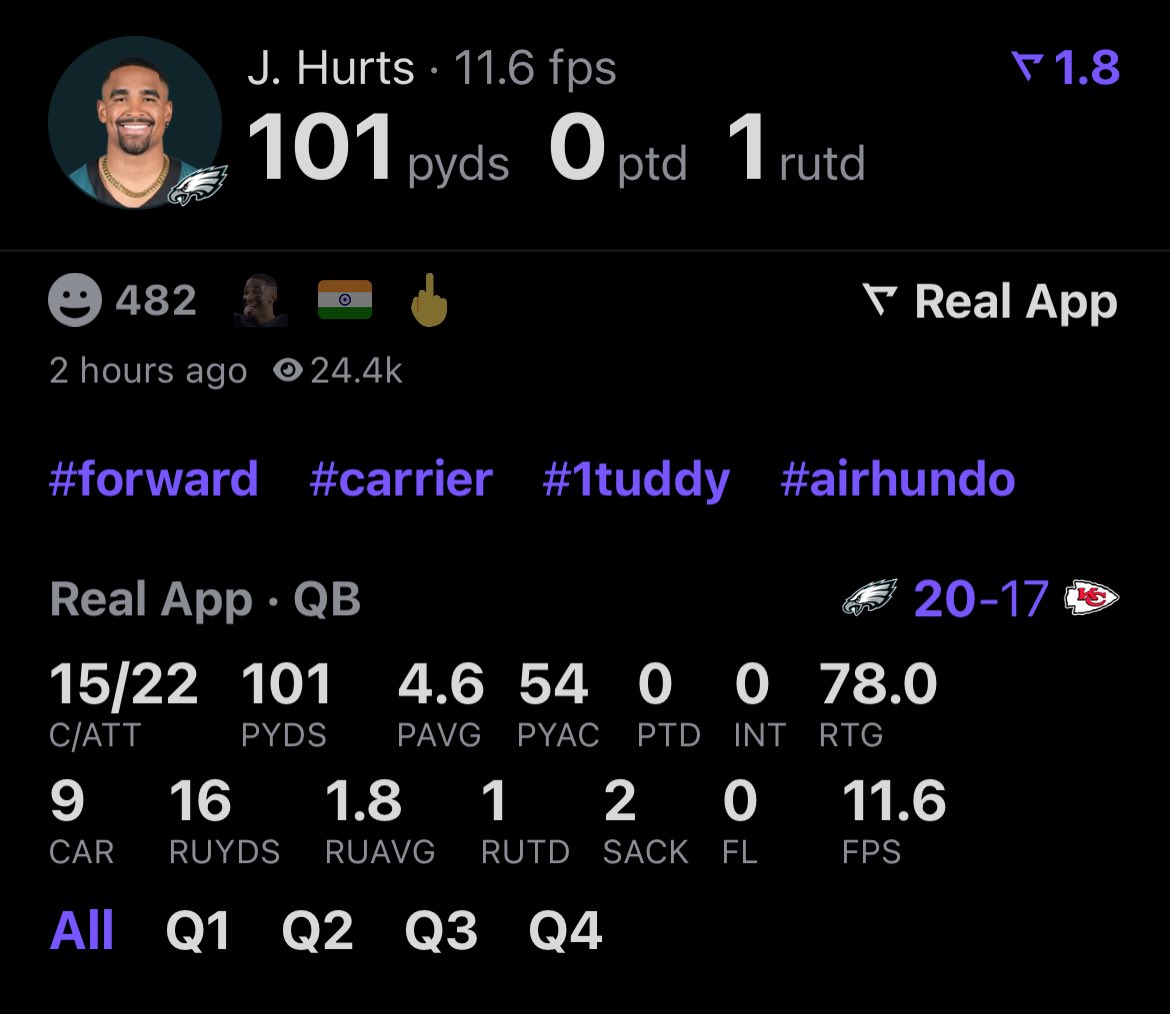Smiley (@30gotnext) on Twitter photo Letβs see how Eagles fans hype up this statline!!! Letβs see how Eagles fans hype up this statline!!!