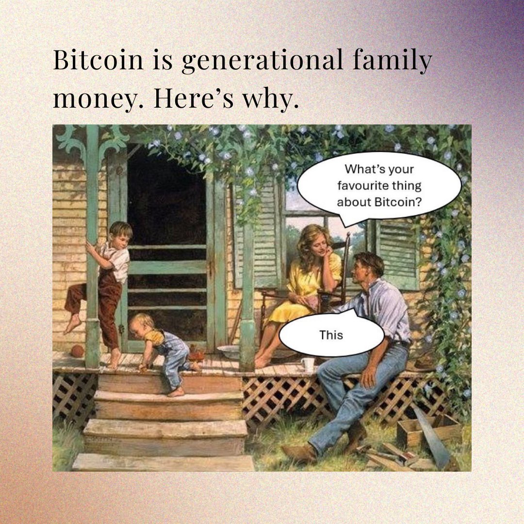 honestmoneyshow's tweet image. Bitcoin isn’t about price; it’s about time. 🕰️

When your hard work isn’t eaten by inflation, you’re gifted the time to live, create, and cherish what matters most. 

It is not the price that counts, it is the time you get back.✨

#Bitcoin #ValueOfTime #PurposefulLiving #Legacy