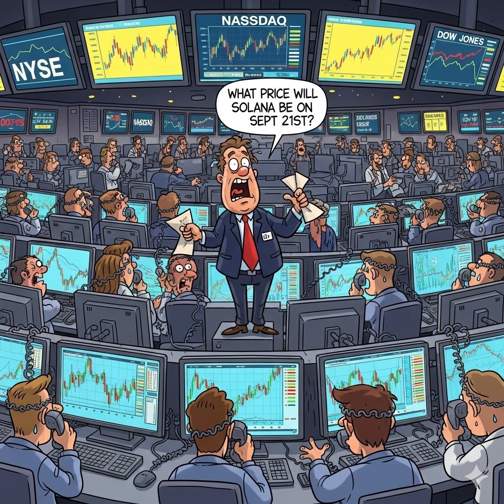 ...................................↣ COMPETITION ↤
What is the exact price for Solana on September 21st at 7AM EST 

-Reply to this post with your exact guess (example $265.21) the closest guess must be no more than $1 off, so if SOL trades at $265.21 only answers of