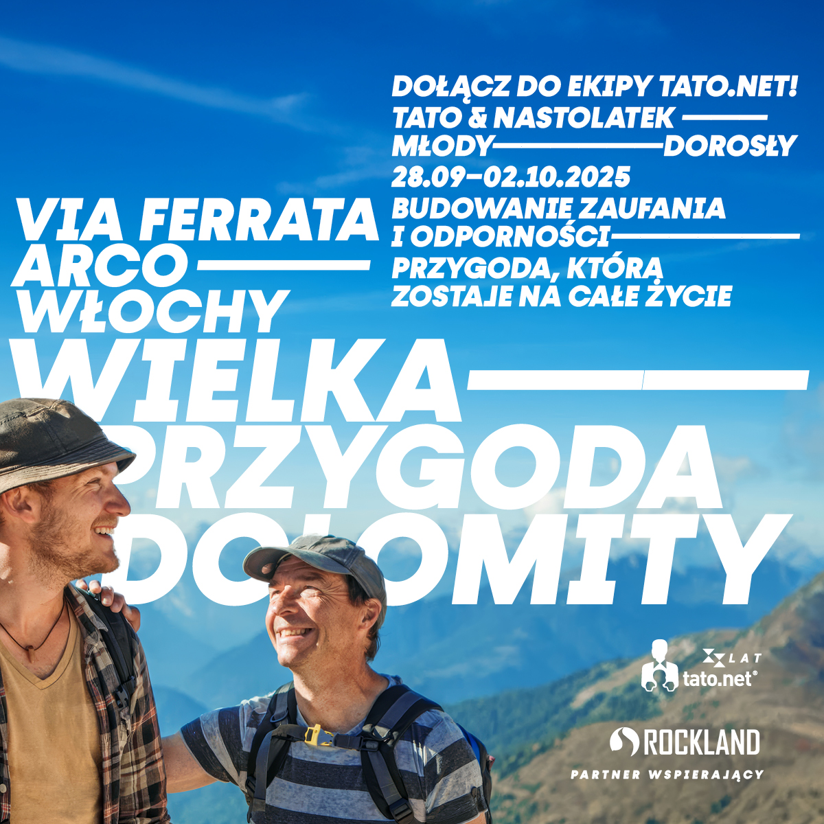 darekcupial's tweet photo. Via Ferrata, żelazna droga, to wymarzony cel dla łowców przygód. W wersji #TatoNet to więcej niż przygoda, to trening pierwszej pomocy, budowania zaufania i odporności. Wyprawę poprowadzi ratownik i himalaista Jarosław Botor. #WielkaPrzygoda 👉 https://t.co/McgEvMR7E8 https://t.co/tTVowqVCdW
