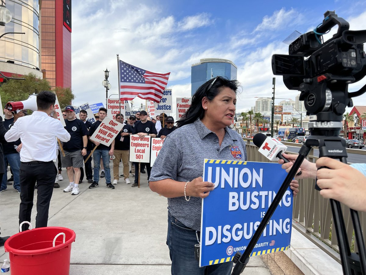 Nevada State AFL-CIO // Pass the #PROAct (@nvaflcio) on Twitter photo Happy Birthday to our Executive Secretary-Treasurer Susie Martinez! 🥳
A 38-year <a href="/Teamsters986/">Teamsters Local 986</a> member, former Assemblywoman, and the first woman and Latina to lead the NV AFL-CIO, Susie is a trailblazer who has dedicated her life to improving the lives of working families! ✊ Happy Birthday to our Executive Secretary-Treasurer Susie Martinez! 🥳
A 38-year <a href="/Teamsters986/">Teamsters Local 986</a> member, former Assemblywoman, and the first woman and Latina to lead the NV AFL-CIO, Susie is a trailblazer who has dedicated her life to improving the lives of working families! ✊