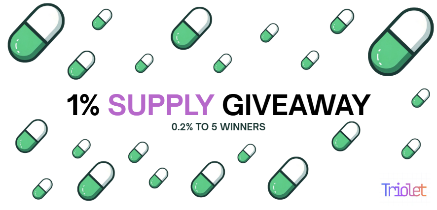 To celebrate our upcoming launch on <a href="/pumpdotfun/">pump.fun</a> , we have decided to airdrop 1% of the token supply to our early supporters!  

To participate in the giveaway:
1. Like this post.
2. Tag a friend in the comments.
3. Repost this post.

Good luck! ♥️