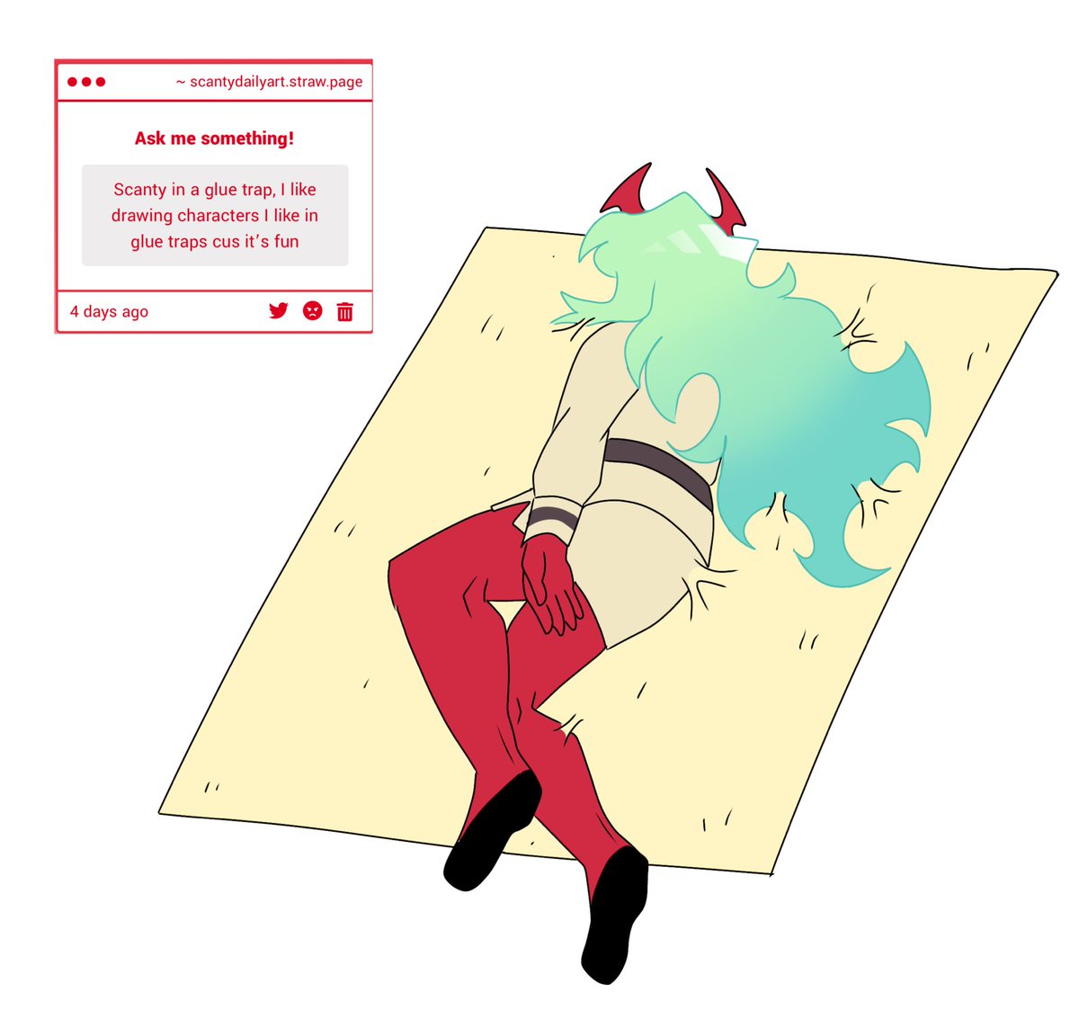 DAILY SCANTY ART tweet media