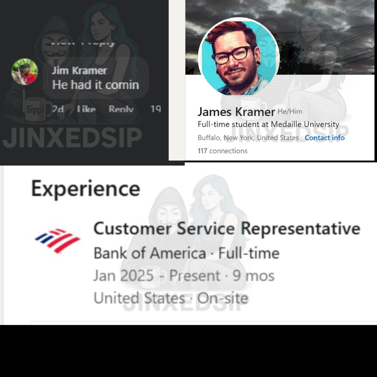 daverich1027's tweet photo. These are the kinds of people @BankofAmerica prefers to employ. 
They are all about DEI &amp; LGTBQ propaganda.
Do we really need a bank like that?
#IAMCHARLIEKIRK https://t.co/AYWjdPWgcM