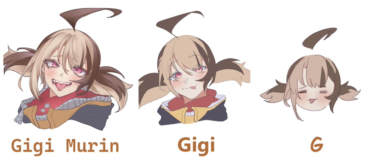 1Qjinator's tweet photo. Gigi but with every variation, she gets sillier #rkggk https://t.co/iluopZqfTo