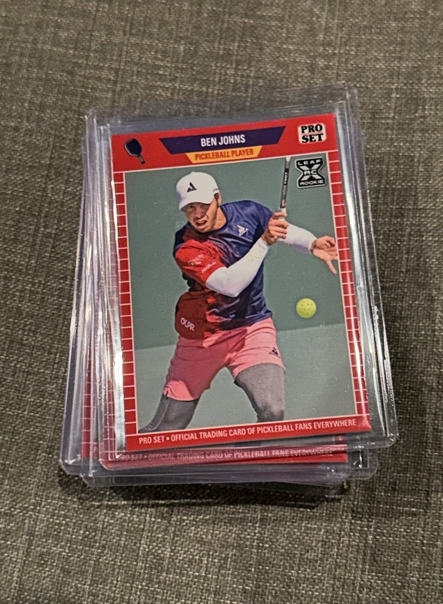 ResellCalendar's tweet photo. I started accumulating Ben Johns rookie cards right after release in 2023. Focusing on bulk buyouts and singles, I was able to get cards for as little as $5/each because no one cared about them at the time. https://t.co/Z9krRoECup