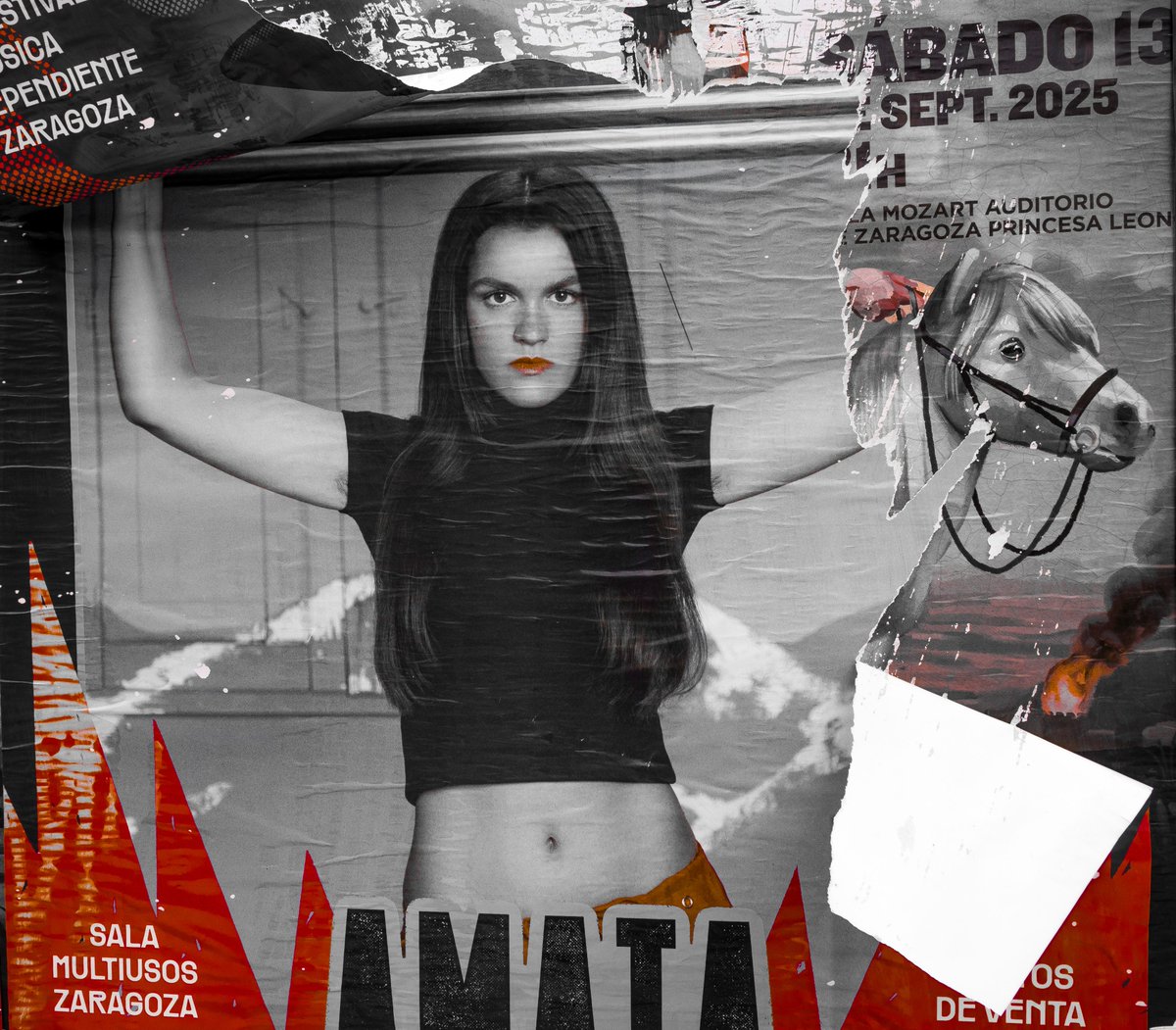 JMDoradoFaces's tweet photo. AMAiaZONA #decollage #arranquismo #streetphotography #colourphotography #artbrut #outsiderart #objettrouve #foundobject #stilllife #conceptualphotography #conceptphoto #carteles #posters #streetads #wallsonfire #Zaragoza #advertising #publicity #affiche #agitprop #naiveart https://t.co/Kgpm5gsVRp
