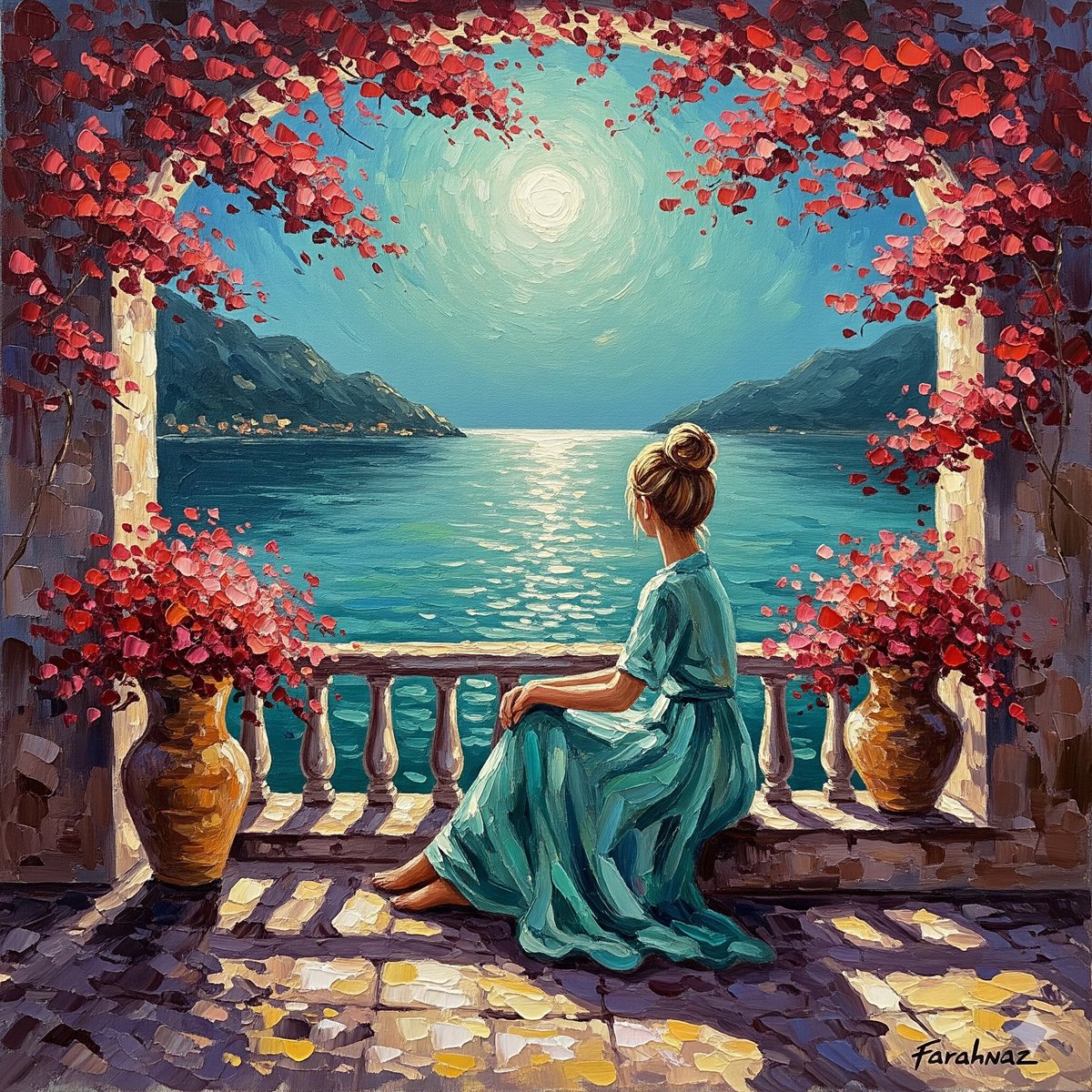 fjamil143's tweet image. Good night 💤 
Sometimes the deepest moments of life are found in silence — where the soul meets the horizon and listens to its own echoes.🌙🌊✨ #DeepThoughts #Life #AIart #aiartcommunity
#Aiart️ist
#AIArtists #aiartdaily #AIArtistCommunity #goodnight