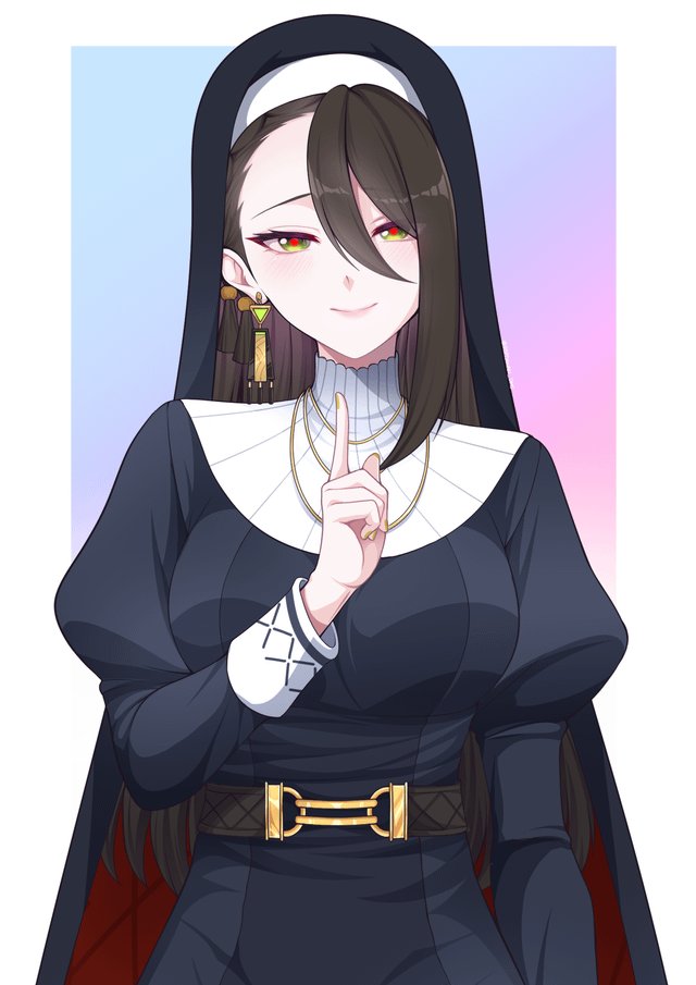 Sarah in Her Nun Outfit Sc: septiawan_dms #ZenlessZoneZero #ZZZero